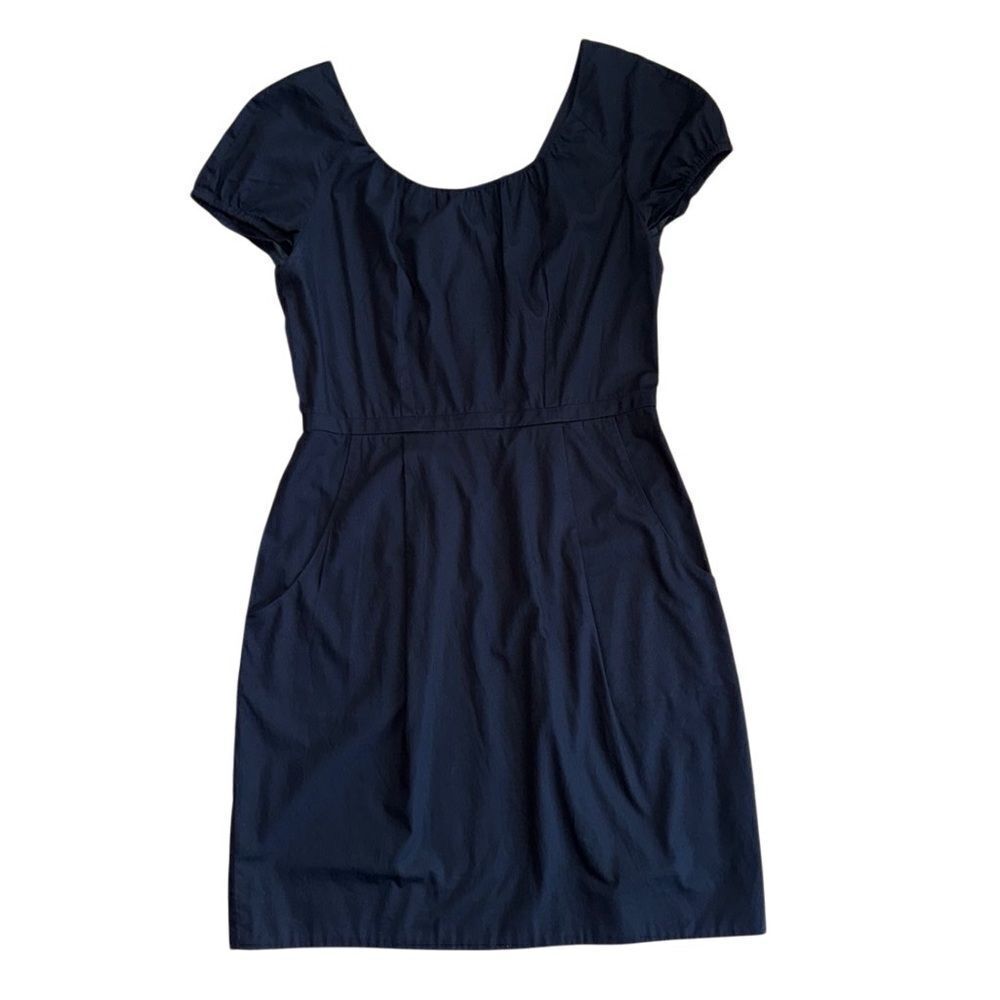 J. Crew Vintage Women's Black Mini Dress w/ Pockets - Size 6